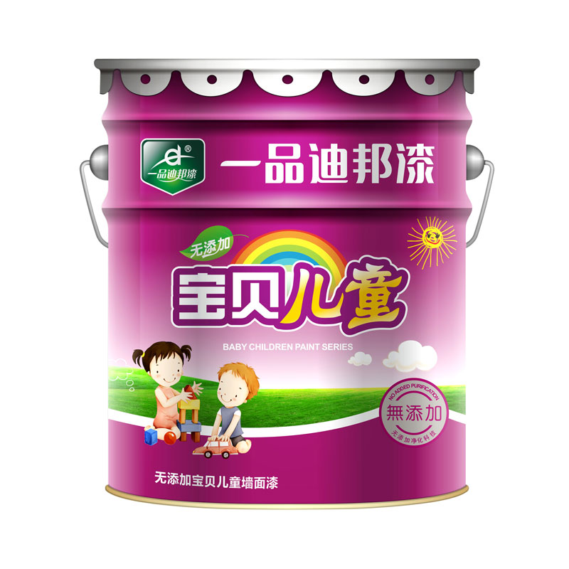 無(wú)添加寶貝兒童內墻漆系列16L