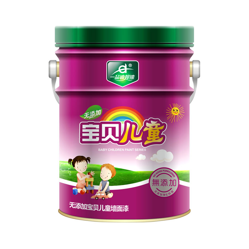 無(wú)添加寶貝兒童內墻漆系列5L